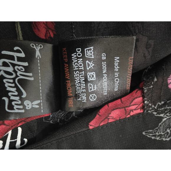 Hell Bunny Mesh Snake Top Size L - Picture 7 of 7